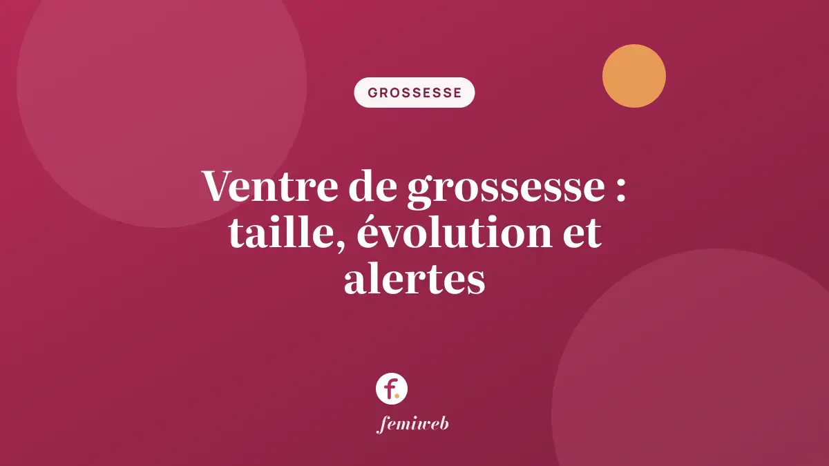 Ventre de grossesse : taille, évolution et alertes
