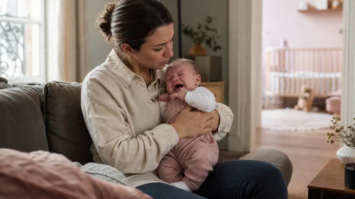 Coliques du nourrisson : reconnaître les pleurs et essayer de soulager bébé