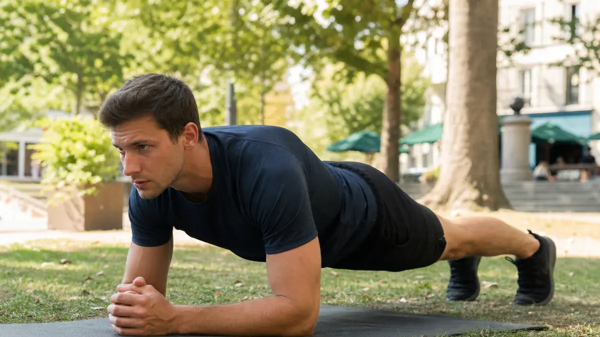 Gainage débutant : positions, durée et progression pour bien démarrer