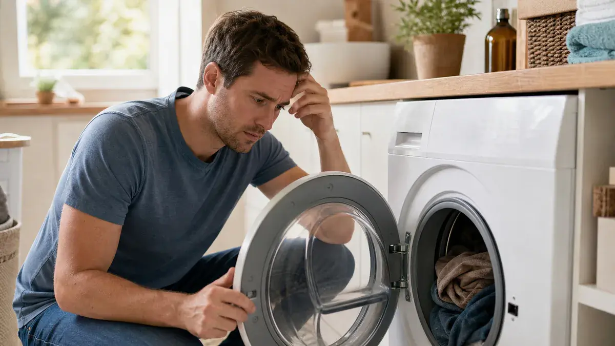 Machine à laver qui ne vidange plus : les vérifications à faire avant d’appeler un réparateur