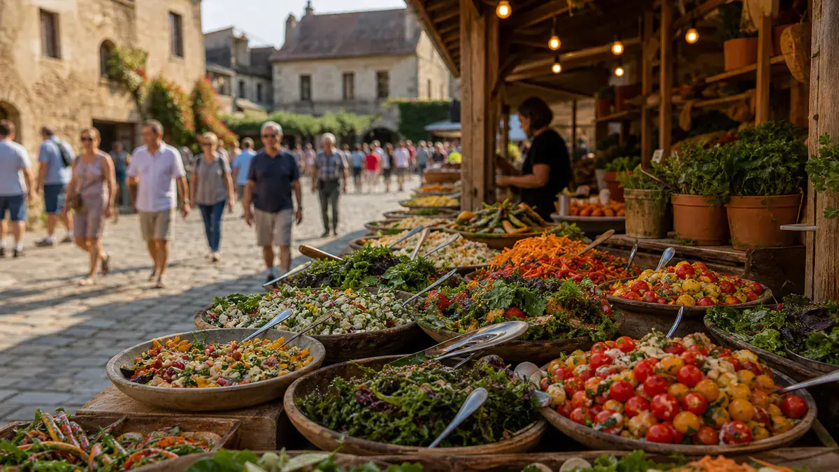 Salades composées : 15 recettes complètes pour les repas du midi et du soir
